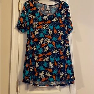 Lularoe Disney Aladdin Tunic Tee